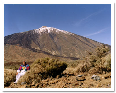 Sri Chinmoy on Mt Teide